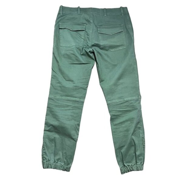 Nili Lotan Cropped Military Pants in Army Green Women Size 2 - Picture 5 of 11